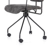 RADCLIFFE DESK CHAIR-CAMARGUE CHARCOAL | NEW