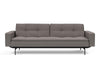 Dublexo Sofa Bed With Arms, Black Pin