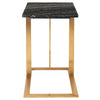 Dell Side Table - Black Wood