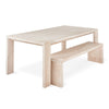 Plank Dining Table & Bench