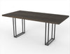 The Wireframe + Lurus Straight Edge Dining Table